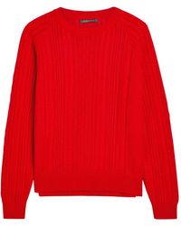 Begg x Co - Cable-Knit Crew-Neck Sweater - Lyst