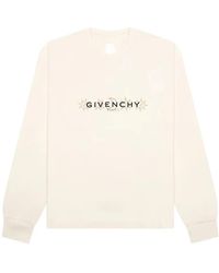 Givenchy - Printed Long-Sleeve T-Shirt - Lyst