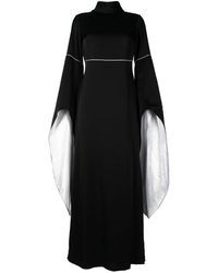 Baruni - Elizabeth Maxikleid Mit Cape - Lyst