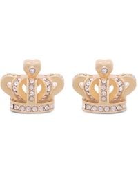 Juicy Couture - Pendientes Con Detalles De Cristales - Lyst