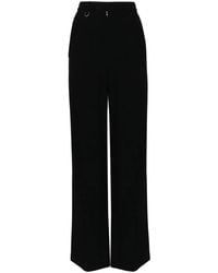 John Richmond - Pantalon Droit À Plis Marqués - Lyst