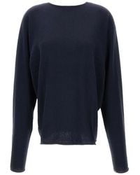 Extreme Cashmere - リブヘム クルーネックセーター - Lyst