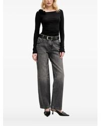 Miss Sixty - Rose-Embellished Long-Sleeve Top - Lyst
