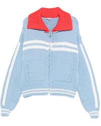 Charles Jeffrey - Stripe-Detail Cardigan - Lyst