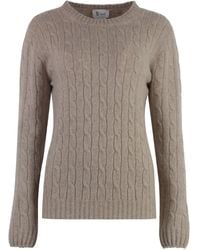 THE (Alphabet) - Cable-Knit Sweater - Lyst