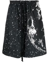 Yoshio Kubo - Shorts mit Mond-Print - Lyst