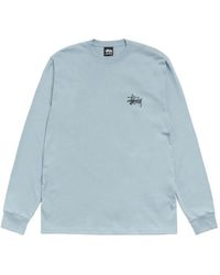 Stussy - Basic Long-Sleeve T-Shirt - Lyst