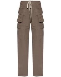 Rick Owens - Pantalon Droit À Poches À Rabat - Lyst