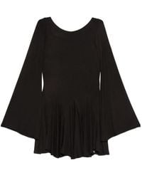 Axel 113 - Bell Flared Mini Dress - Lyst