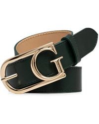 Guess - Gürtel Mit Logo-Schnalle - Lyst