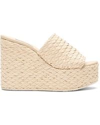 Casadei - Suncity Wedged Sandals - Lyst