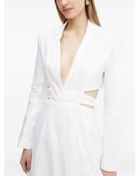 Bardot - Abito Modello Blazer Con Dettaglio Cut-Out - Lyst