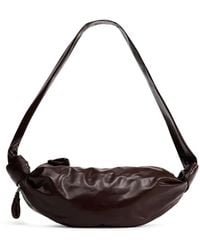 Lemaire - Kleine Soft Croissant Schoudertas - Lyst