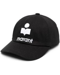 Isabel Marant - Cappello tyron nero ecru - Lyst