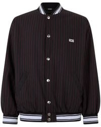 Gcds - Pinstripe Clown Bomber Jacket - Lyst