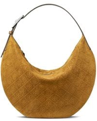 Tory Burch - T Monogram Suede Balloon Bag - Lyst