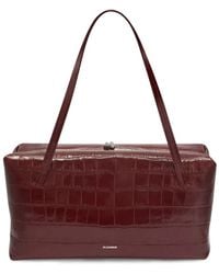 Jil Sander - Medium Goji Pillow Leather Shoulder Bag - Lyst