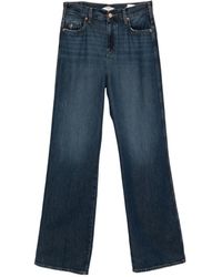 Staff Jeans & Co. - Faded Wide-Leg Jeans - Lyst