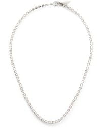forte_forte - Collier Ras-Du-Cou Serti De Cristaux - Lyst