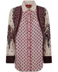 F.R.S For Restless Sleepers - Paisley-Print Geometric-Pattern Shirt - Lyst