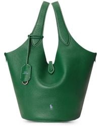 Polo Ralph Lauren - Polo Play Leather Tote - Lyst