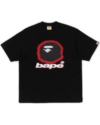 A Bathing Ape - Ape Head Logo-Print T-Shirt - Lyst