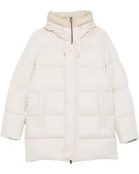 Herno - フーデッド キルティングコート - Lyst