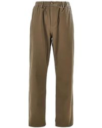 Forét - Calm Seersucker-Texture Elasticated-Waist Trousers - Lyst