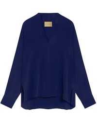 Momoní - Blouse Margaret À Col V - Lyst