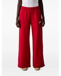 La Mania - Evan Logo-Embroidered Track Pants - Lyst