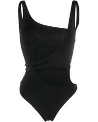Off-White c/o Virgil Abloh - Cut-Out High-Cut Swimsuit - Lyst