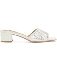 Nicoli - Beaded Mesh Mules - Lyst