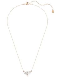 Swarovski - Mesmera Crystal-Embellished Drop Necklace - Lyst