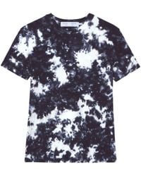 Proenza Schouler - T-shirt en coton à effet tie-dye - Lyst