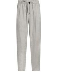 Dolce & Gabbana - Pleated Drawstring Trousers - Lyst