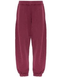 Off-White c/o Virgil Abloh - Logo-Embroidered Track Pants - Lyst