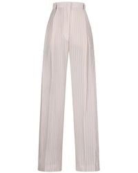 Thelatest - Pantaloni A Righe - Lyst