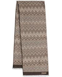 Missoni - Schal mit Zickzackmuster - Lyst