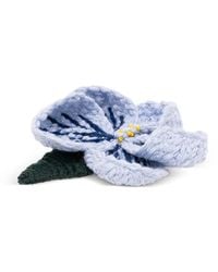 Alanui - Gehäkelte Brosche Mit Blumenpatch - Lyst