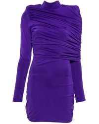 MITILIANE COUTURE - Draped Mini Dress - Lyst