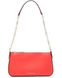 Michael Kors - レザーショルダーバッグ - Lyst