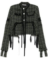 OTTOLINGER - Deconstructed Tweed Jacket - Lyst