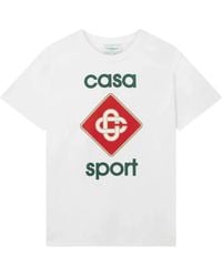 CASABLANCA - Casa Sport Monogram T-Shirt - Lyst