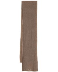 Pinko - Ribbed-Knit Scarf - Lyst