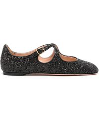 Bally - Byntia Glittered Ballerina Shoes - Lyst