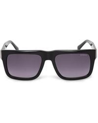 GUESS EYEWEAR - Rectangle-Frame Sunglasses - Lyst