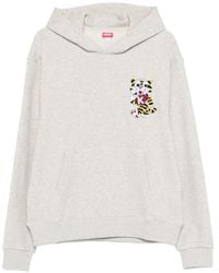 KENZO - Wild Tiger Cotton Hoodie - Lyst