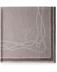 Prada - Silk, Cashmere And Wool Jacquard Shawl - Lyst