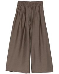Peserico - Elasticated-Waistband Trousers - Lyst