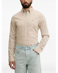 GANT - Embroidered-Logo Button-Down Shirt - Lyst